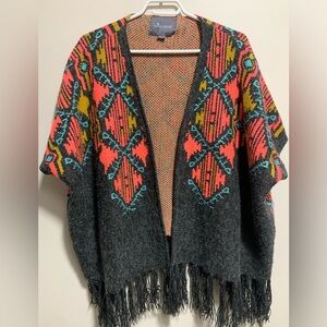 PAPER CRANE Aztec / Boho Style Cardigan